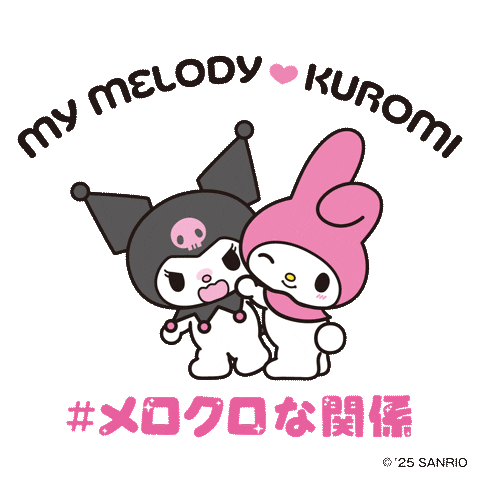 sanrio_kuromi my melody kuromi クロミ マイメロディ Sticker