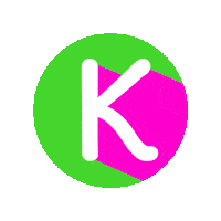 Pink Abc Sticker