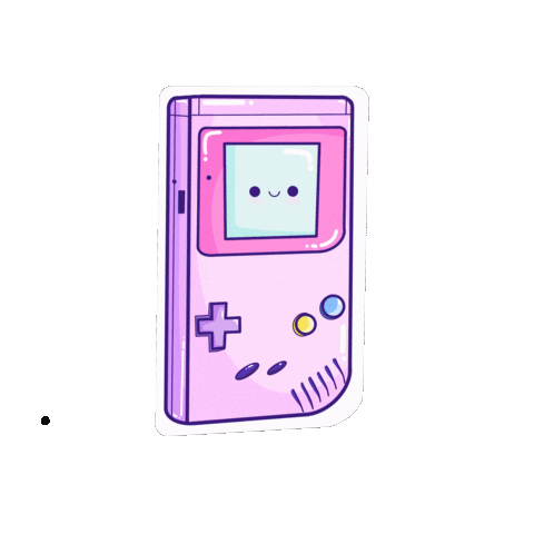 Happy Game Boy Sticker