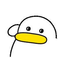 420gram00 character punch duck 캐릭터 Sticker