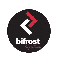 StudiosBifrost design bifrost bifroststudios bifrost delhi Sticker