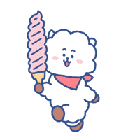 Summer Icecream GIF by BT21