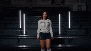 Georgia Tech Volleyball GIF by Georgia Tech Yellow Jackets