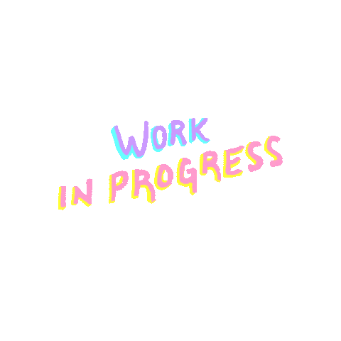 Emprender Work In Progress Sticker