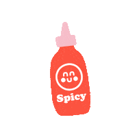 Tabasco Sriracha Sticker
