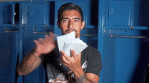 celebrate make it rain GIF by LA Galaxy