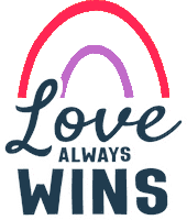 Rainbow Love Sticker by Easil
