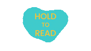 Dsm Hold To Read Sticker by DailySurprisesMedia