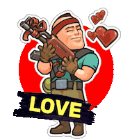 Game Insight Love Sticker by Gods of Boom
