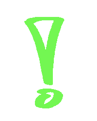 morgontidningen green exclamation point morgontidningen utropstecken Sticker