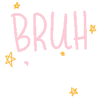 Stars Typography Sticker