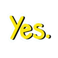Si Yes Sticker