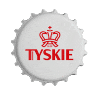 Beer Drinking Sticker by Tyskie Pils