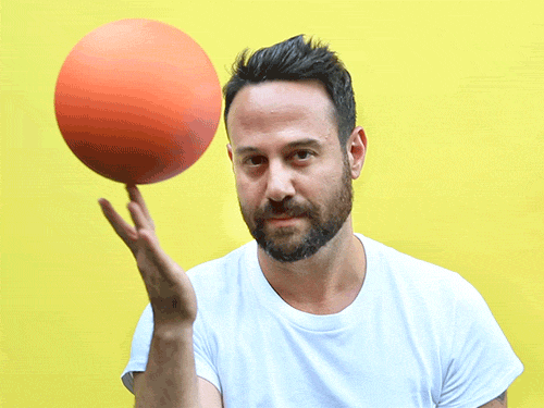 spinning basketball GIF by Originals