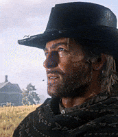 Red Dead Redemption Arthur GIF