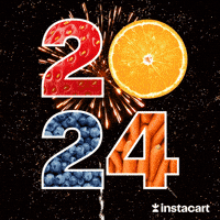 Celebrating Happy New Year GIF by Instacart