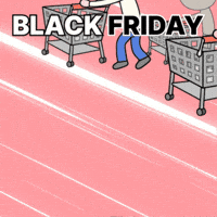 Black Friday Running GIF