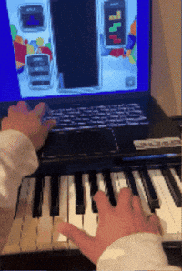 keytoucher1434 piano keyboard tetris keytoucher1434 GIF