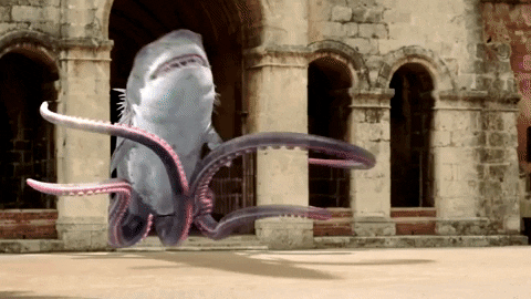 Gifnidos giphygifmaker sharktopus whalewolf GIF