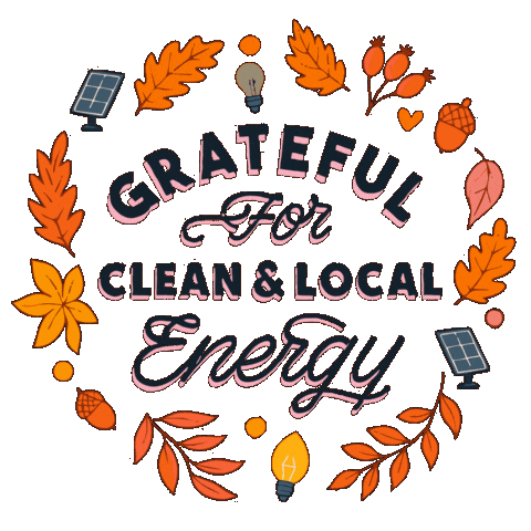 Solar Panels Fall Sticker by INTO ACTION