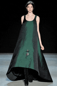 new york fashion week spinning GIF by fashgif