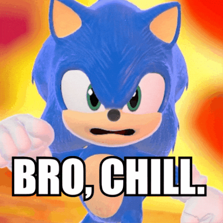 Sonic The Hedgehog Chill GIF by Friendly Neighbor Records