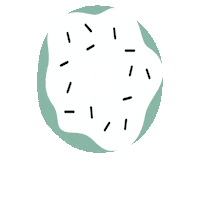 DrinkHemi donut bake backen hemi Sticker
