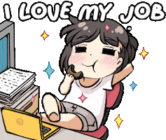 Work Working Sticker by Jin