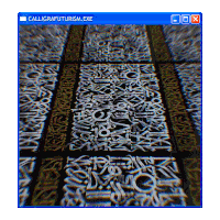 Pokras Calligrafuturism Sticker by POST-WEB