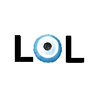 Evil Eye Lol Sticker