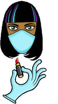 Happy Make Up Sticker by Jethro Haynes