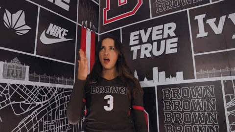 Elle Weaver GIF by Brown Volleyball