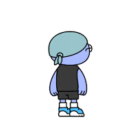 Happy Look Back Sticker by findGBC