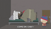 stan marsh bed GIF by South Park 