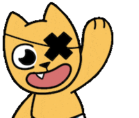 Cat Hello Sticker