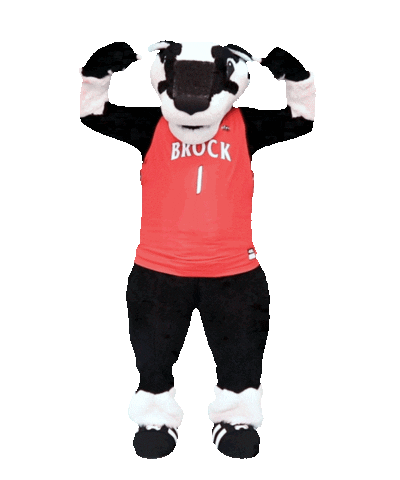 Mascot Reaction Sticker by Brock University