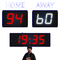60 Away Sticker