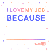 Job Love Sticker by WebFX