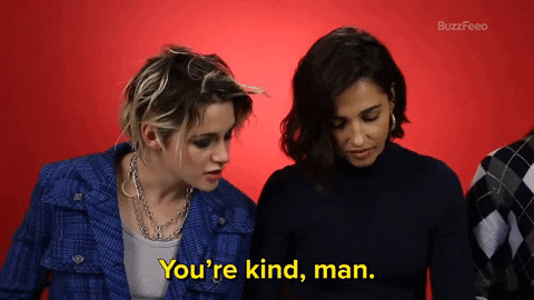 Kristen Stewart Kind GIF by BuzzFeed