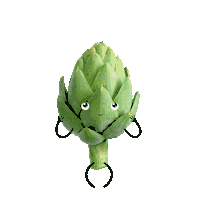 AgenciaBatterflay happy artichoke alcachofa bouquetanecoop Sticker