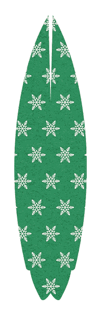 santa claus christmas Sticker by Space Coast Office of Tourism