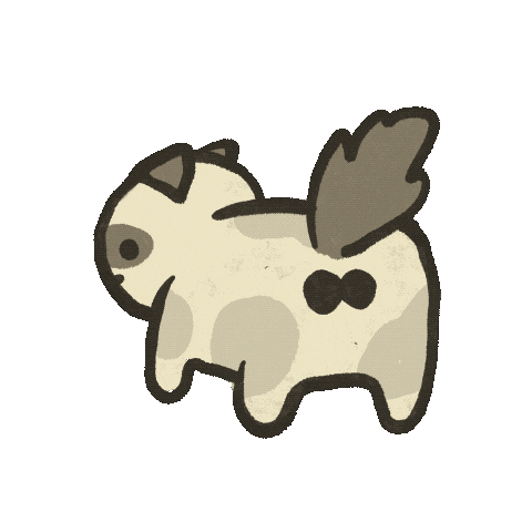 Cat Eggs Sticker
