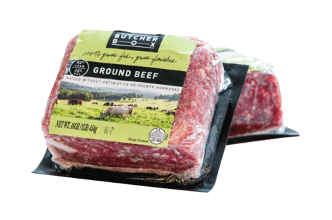 Ground Beef Meat Sticker by ButcherBox