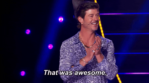 Awesome Robin Thicke GIF by The Masked Singer