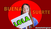 Lola Buena Suerte GIF by amelie
