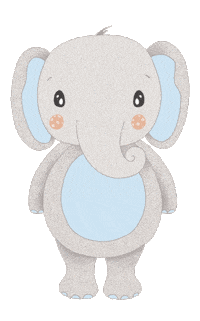 Elephant Sticker by djurkids