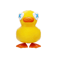 Duck Rotating Sticker