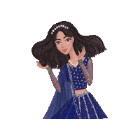 Yrkkh Lehenga Sticker