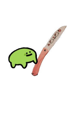 Beware Hello Kitty Sticker by TeaBag