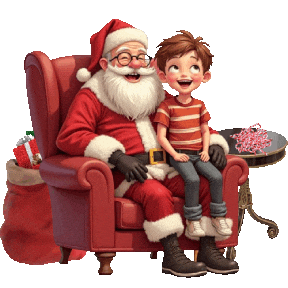 Santa Claus Sticker